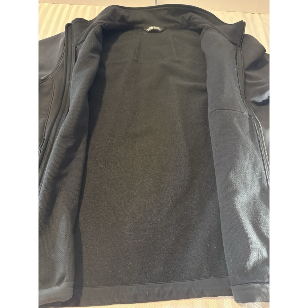 The North Face WindWall Soft Shell Jacket Black Mens XL Full Zip Windproof - Picture 9 of 13